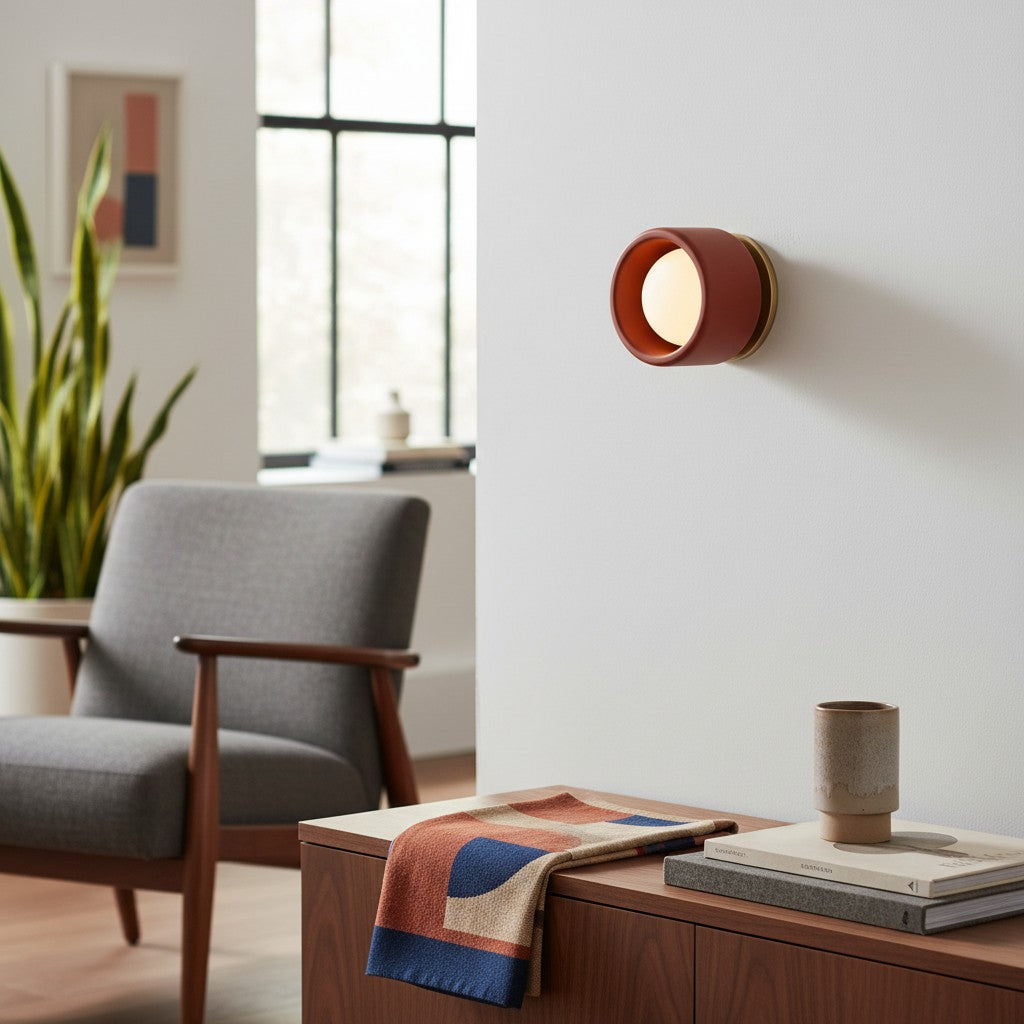 Cerova Modern Ivory Porcelain Sconce – Soft Organic Wall Light