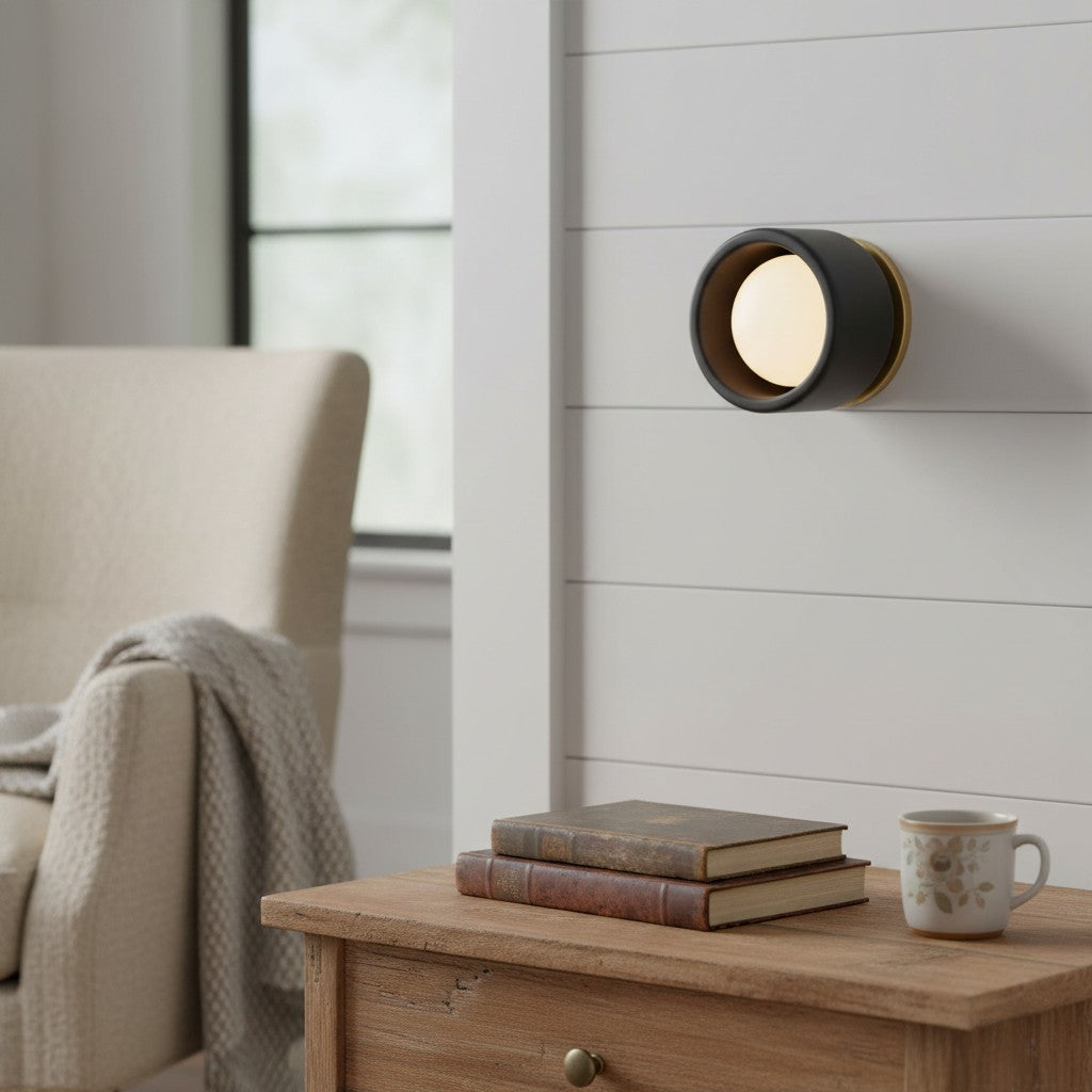 Cerova Modern Ivory Porcelain Sconce – Soft Organic Wall Light