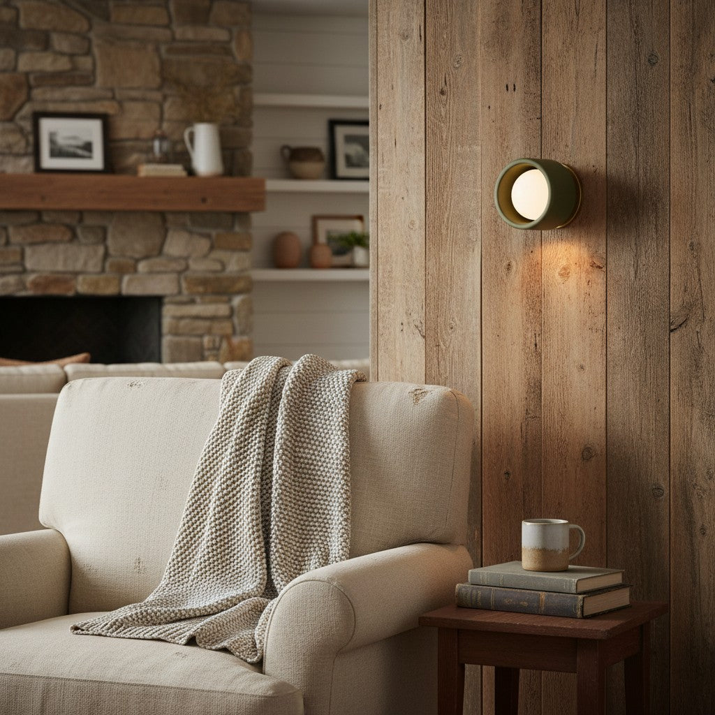 Cerova Modern Ivory Porcelain Sconce – Soft Organic Wall Light