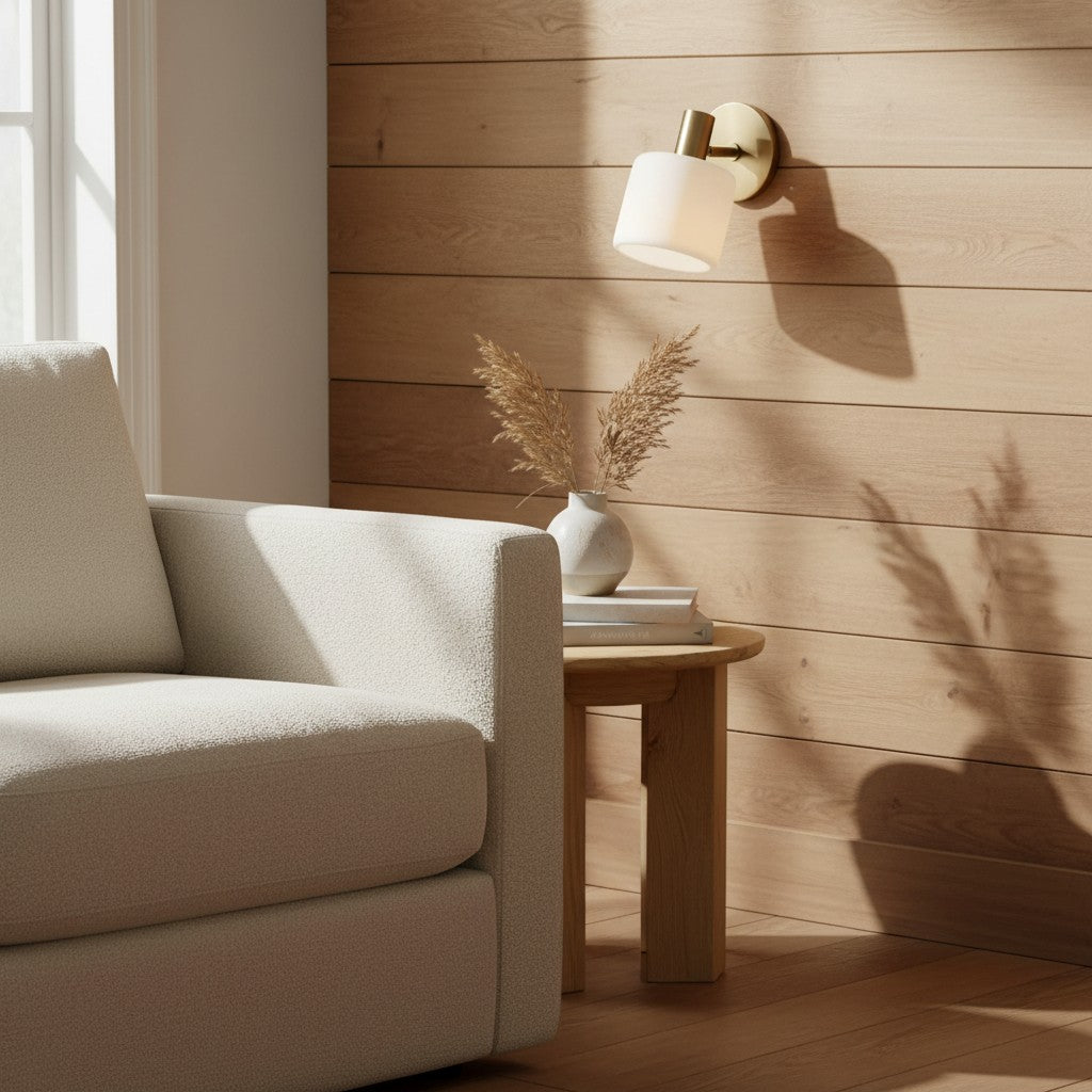 Cerova Modern Ivory Porcelain Sconce – Soft Organic Wall Light