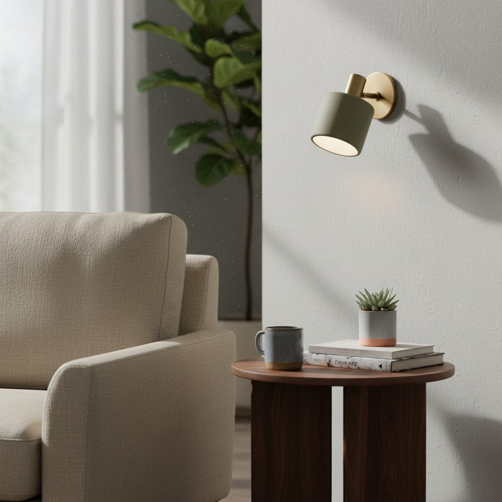 Cerova Modern Ivory Porcelain Sconce – Soft Organic Wall Light