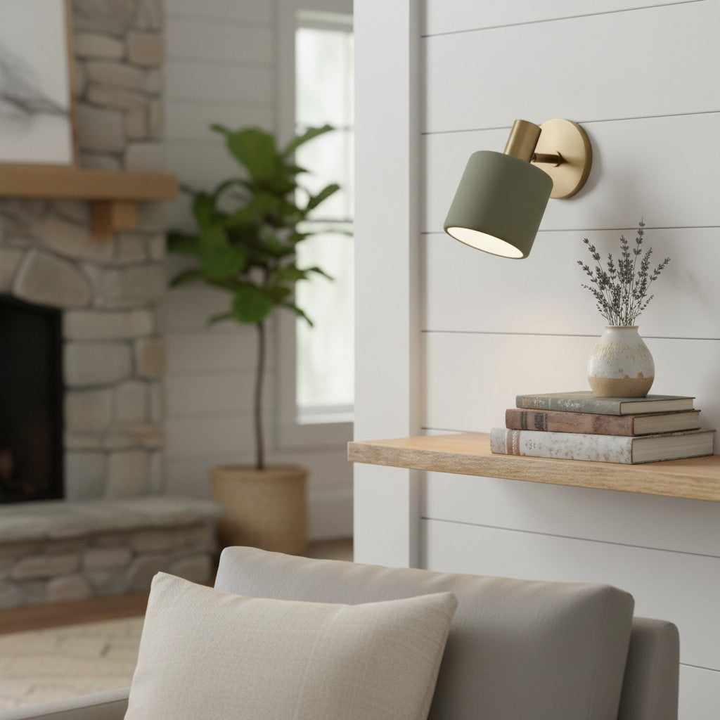 Cerova Modern Ivory Porcelain Sconce – Soft Organic Wall Light