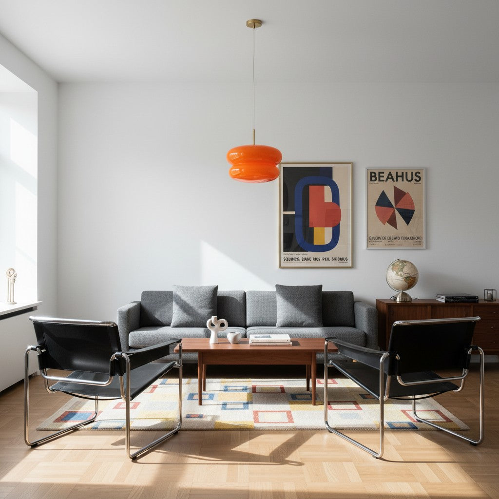 Opal Glass Pendant Lamp - Modern Hanging Lamp