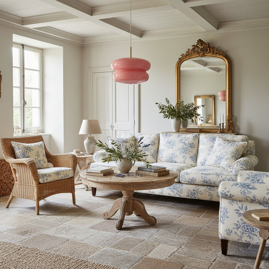 Opal Glass Pendant Lamp - Modern Hanging Lamp