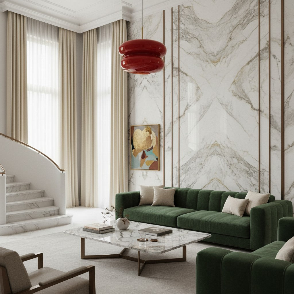 Opal Glass Pendant Lamp - Modern Hanging Lamp