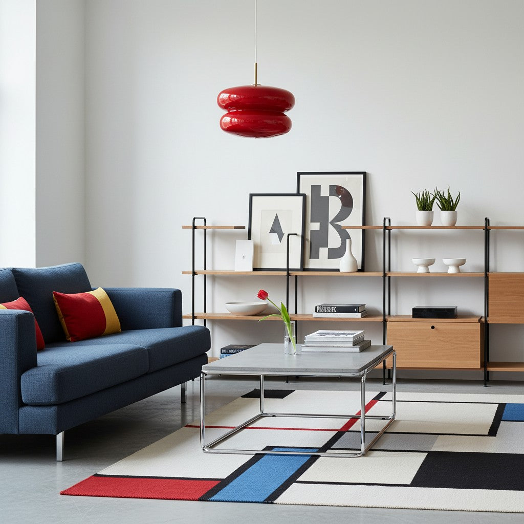 Opal Glass Pendant Lamp - Modern Hanging Lamp