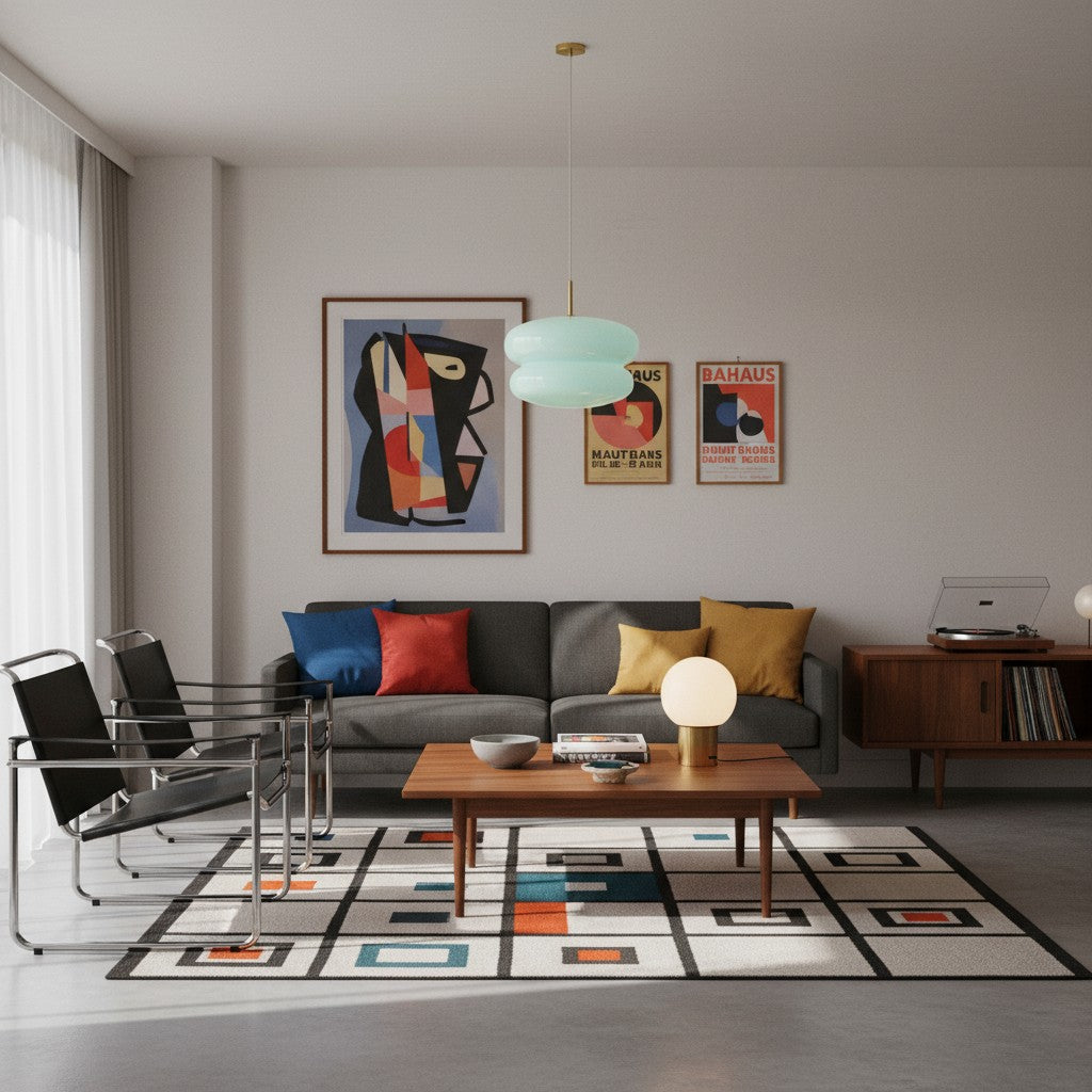 Opal Glass Pendant Lamp - Modern Hanging Lamp