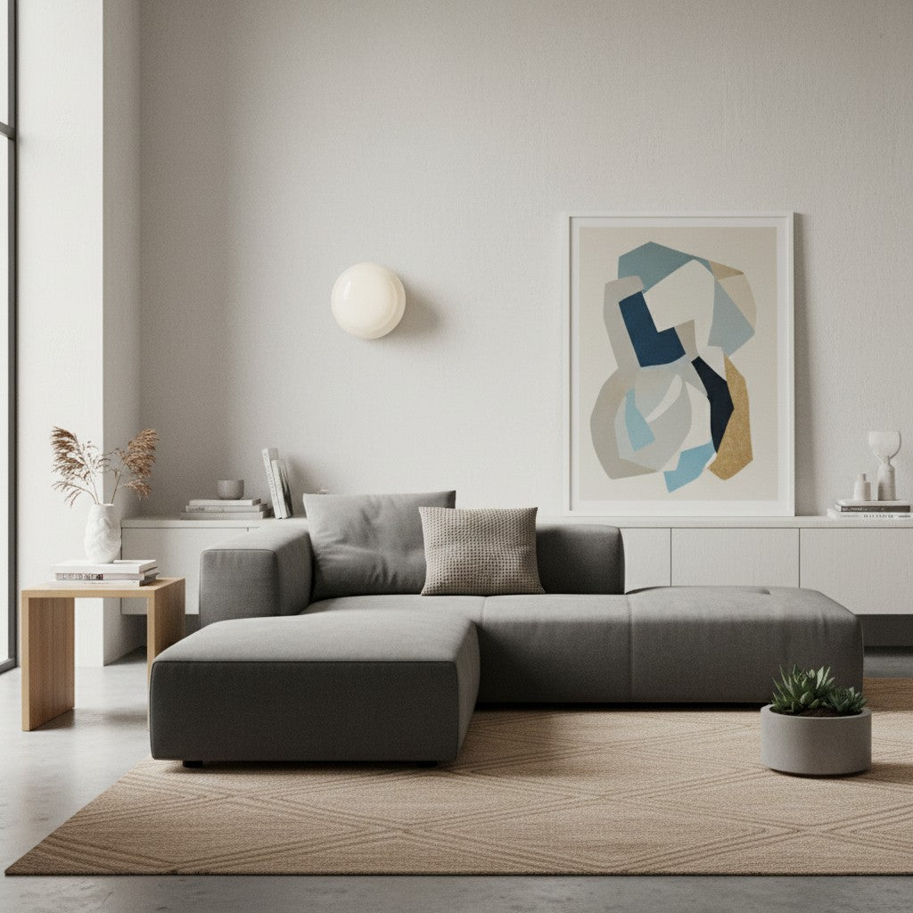 Vintage Opal Glass Wall Lamp - Classic Round Sconce for Living Room