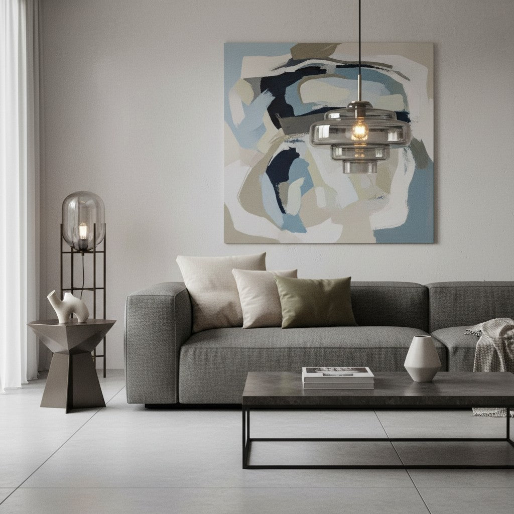 Koloro Millie Glass Pendant Light - Retro Style with Modern Elegance