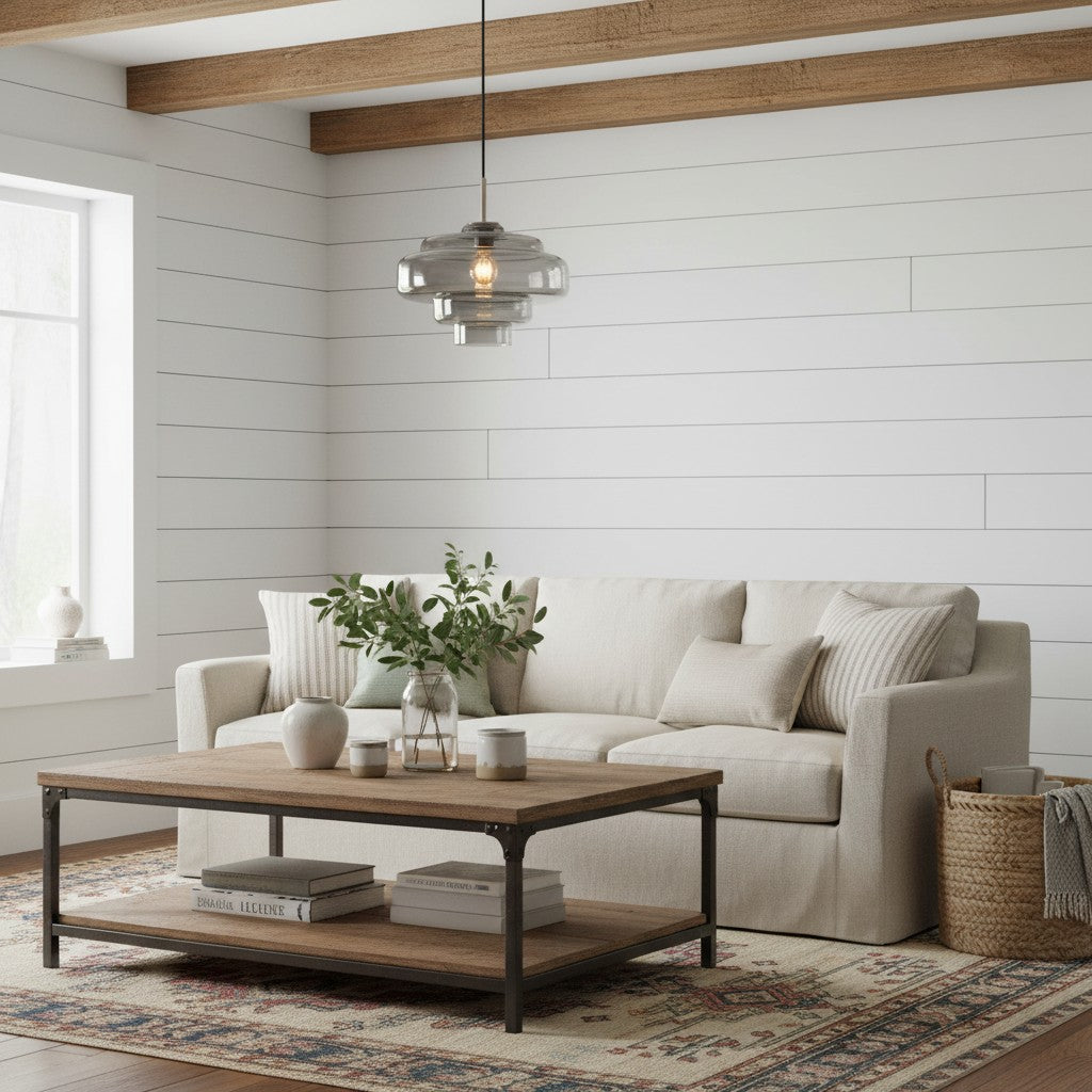 Koloro Millie Glass Pendant Light - Retro Style with Modern Elegance