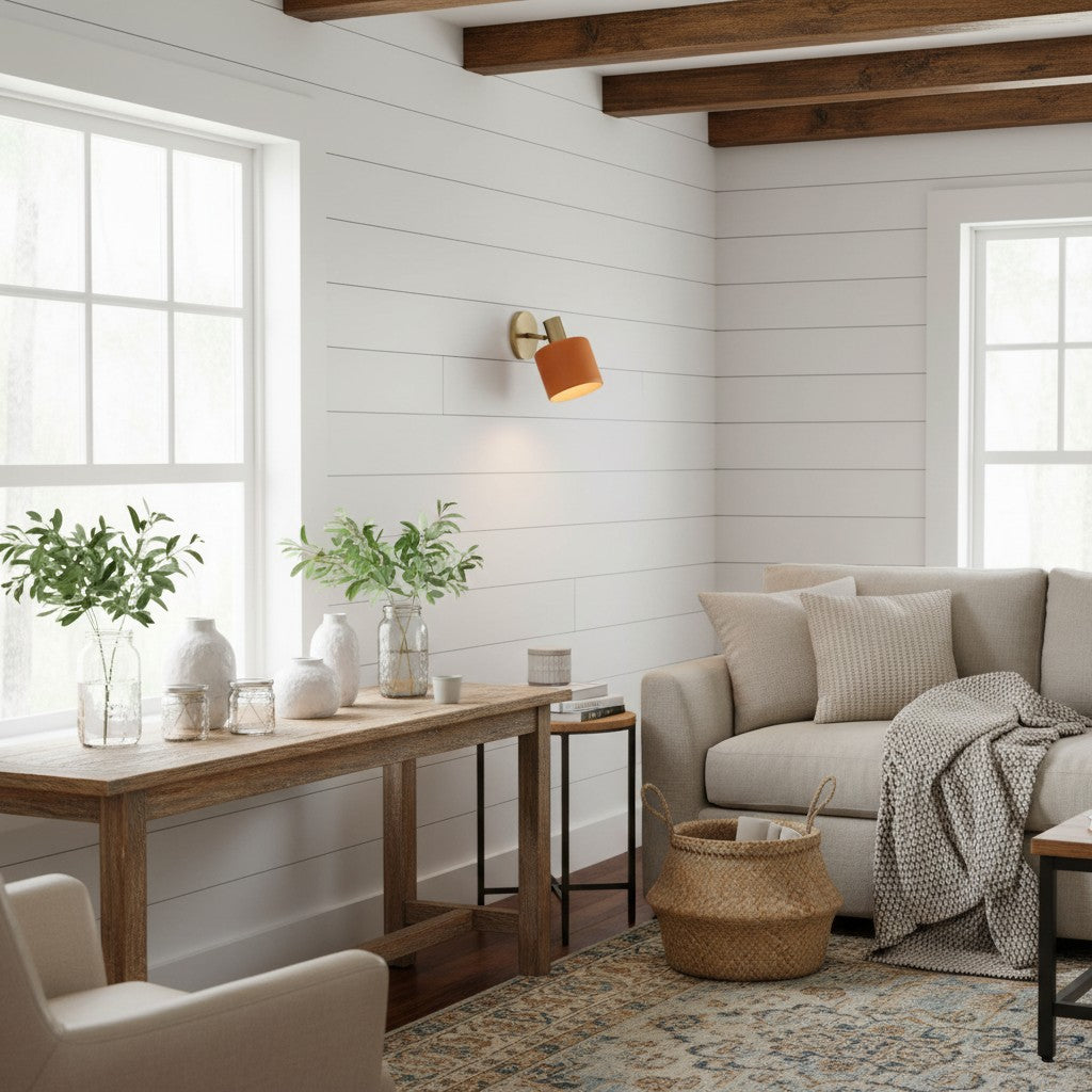 Cerova Modern Ivory Porcelain Sconce – Soft Organic Wall Light