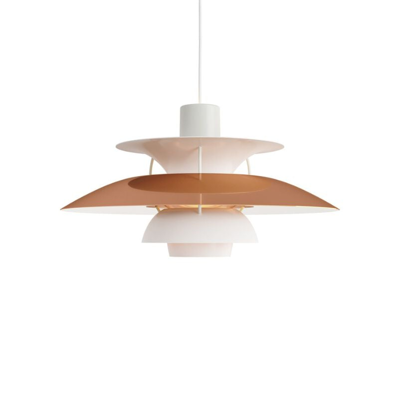 Suspension multicouche danoise - Lampe de salle à manger scandinave en métal