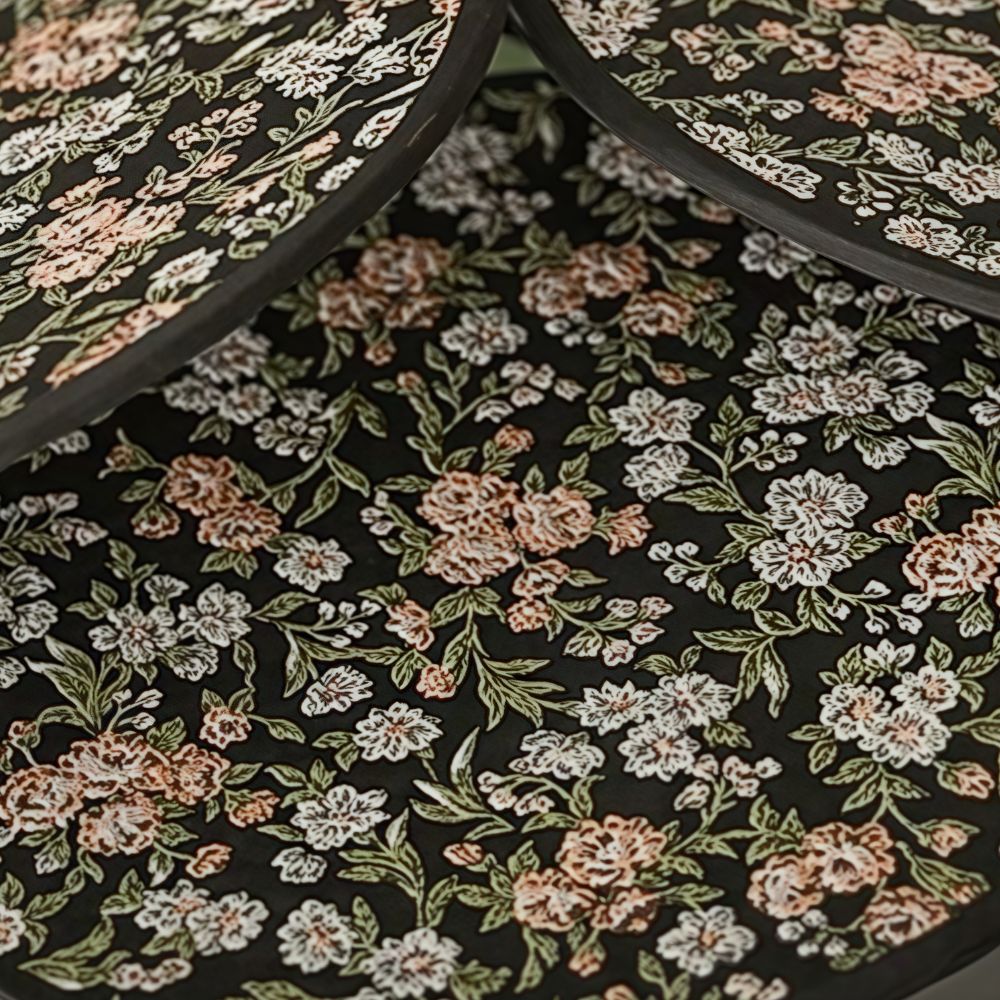 Retro Fabric Pendant Light - 3 Light Cluster Globe Pendant for Aisle