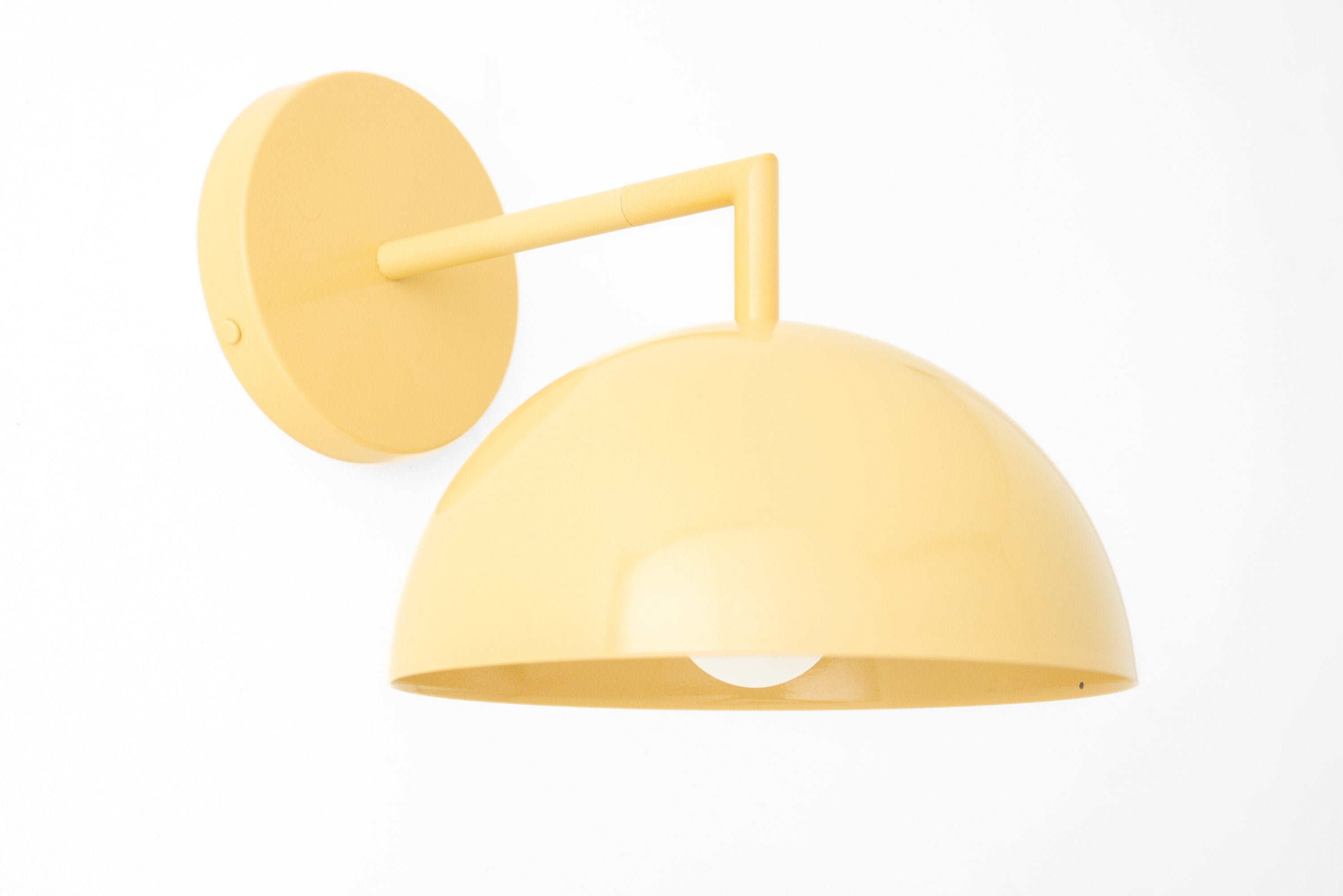 Metio Dome Minimalist Dome Sconce - Stylish Colorful Wall Light