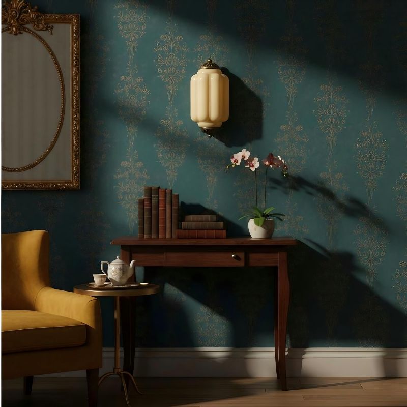 Eloise Vintage Wall Sconce - Milk Glass Flush Mount for Bedside