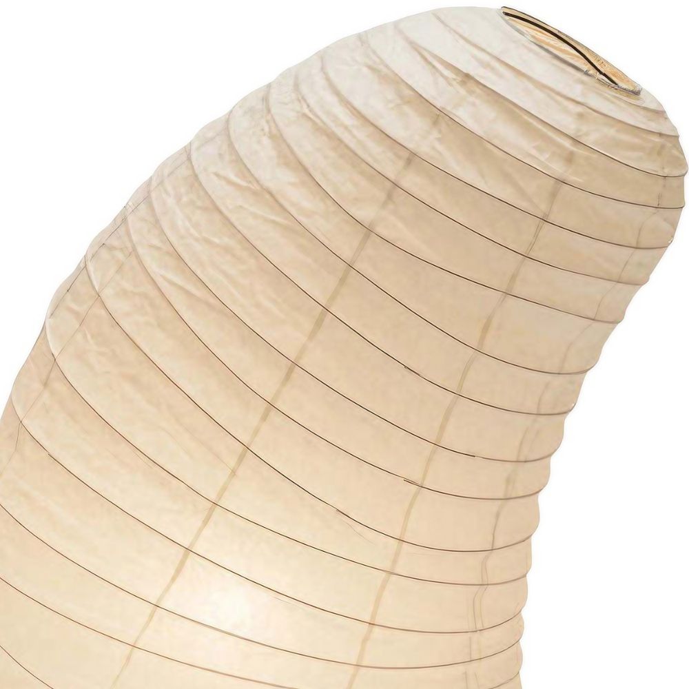 Lantern Rice Paper Table Lamp - Minimalist Washi Shade Bedside Light