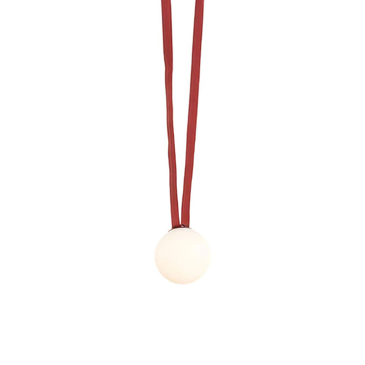 Suspension moderne en cuir – Lampe à boules de verre multiples pour salle à manger