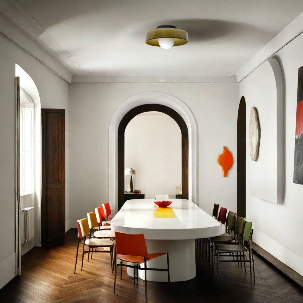 Morandic Disc Orb Wall/Ceiling Lamp – Modern Morandic Sconce