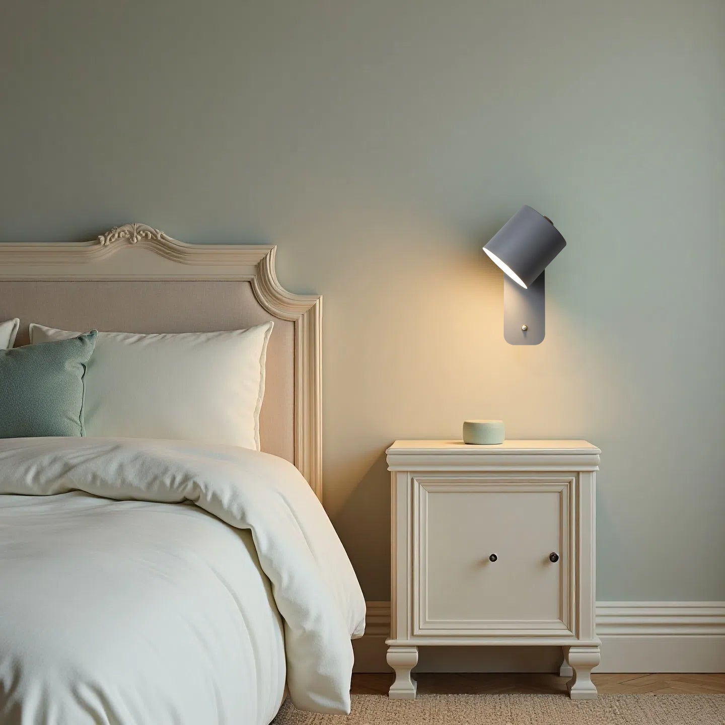 Rotatable Cylinder Wall Lamp — Minimalist Metal Indoor Lighting