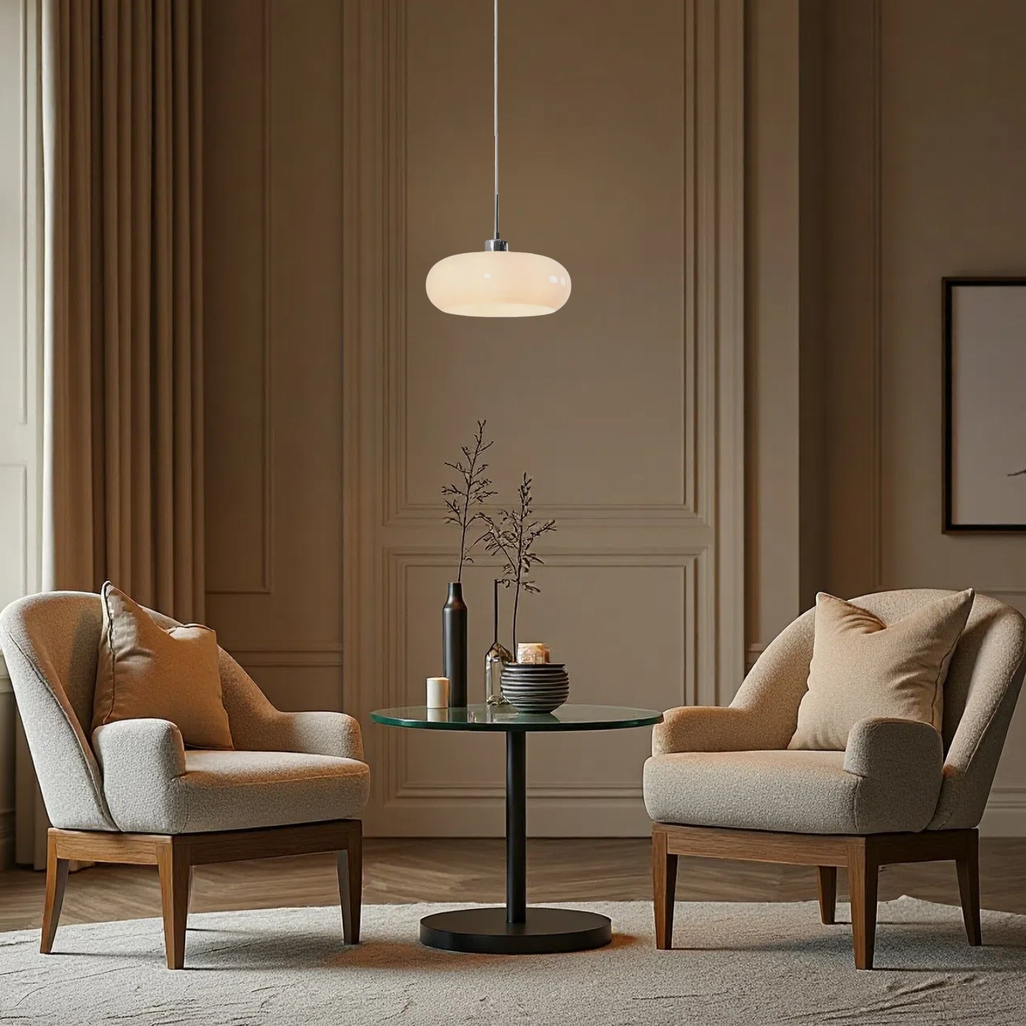 Glass Pot Pendant Light — Nordic Retro Look for Stylish Spaces