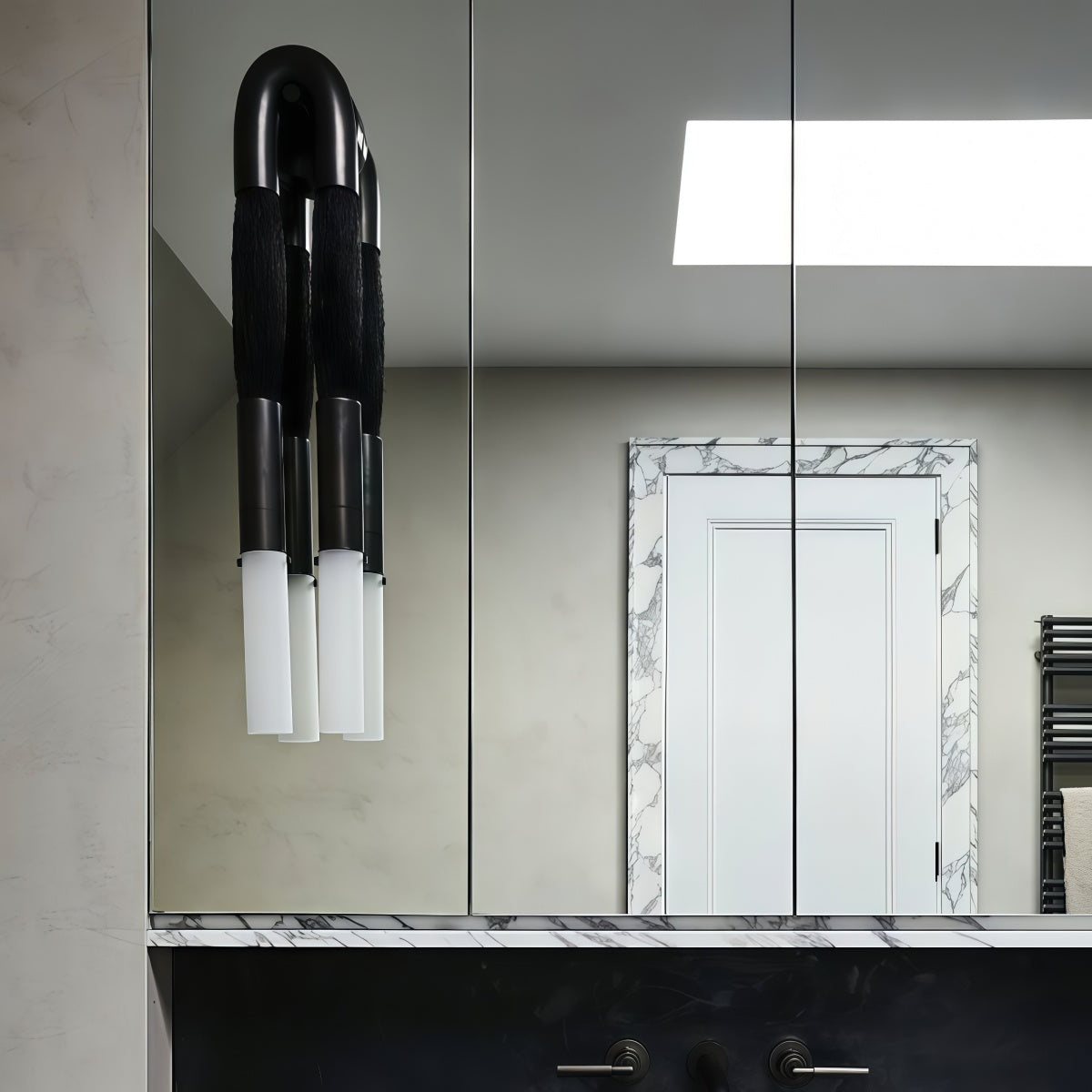 Sophisticated Horsehair Wall Sconce with G9 Base