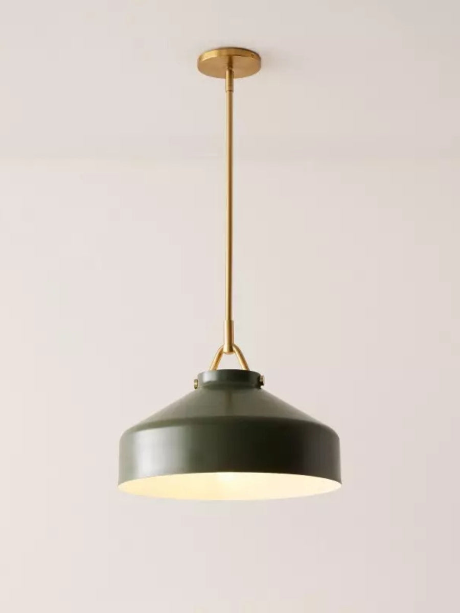 Minimalist Morandi Metal Pendant Light - Soft and Subtle Charm