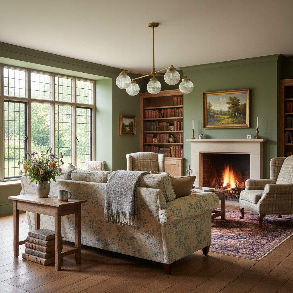 Glorica Glass Frosted Glass Globe Chandelier - Brass Modern Lighting for Living Room