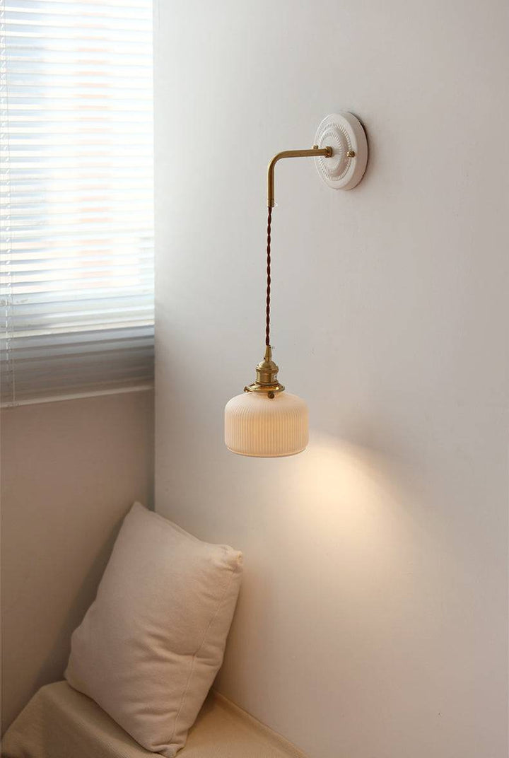 Decorative Ceramic plate Wall Sconce