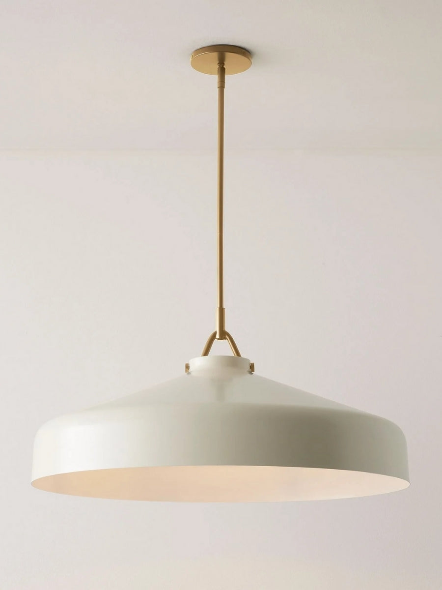 Minimalist Morandi Metal Pendant Light - Soft and Subtle Charm