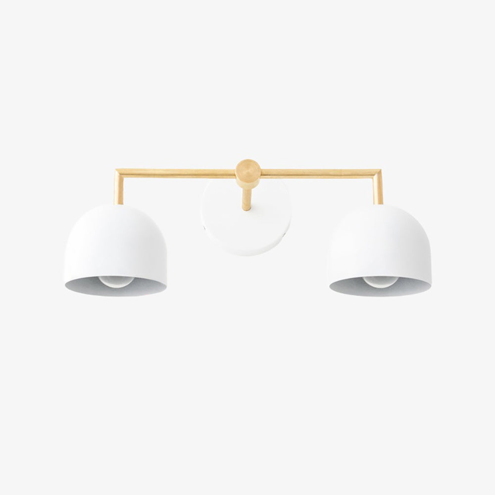 Metio Dome Farmhouse Vanity Wall Light - Modern Domed Sconce