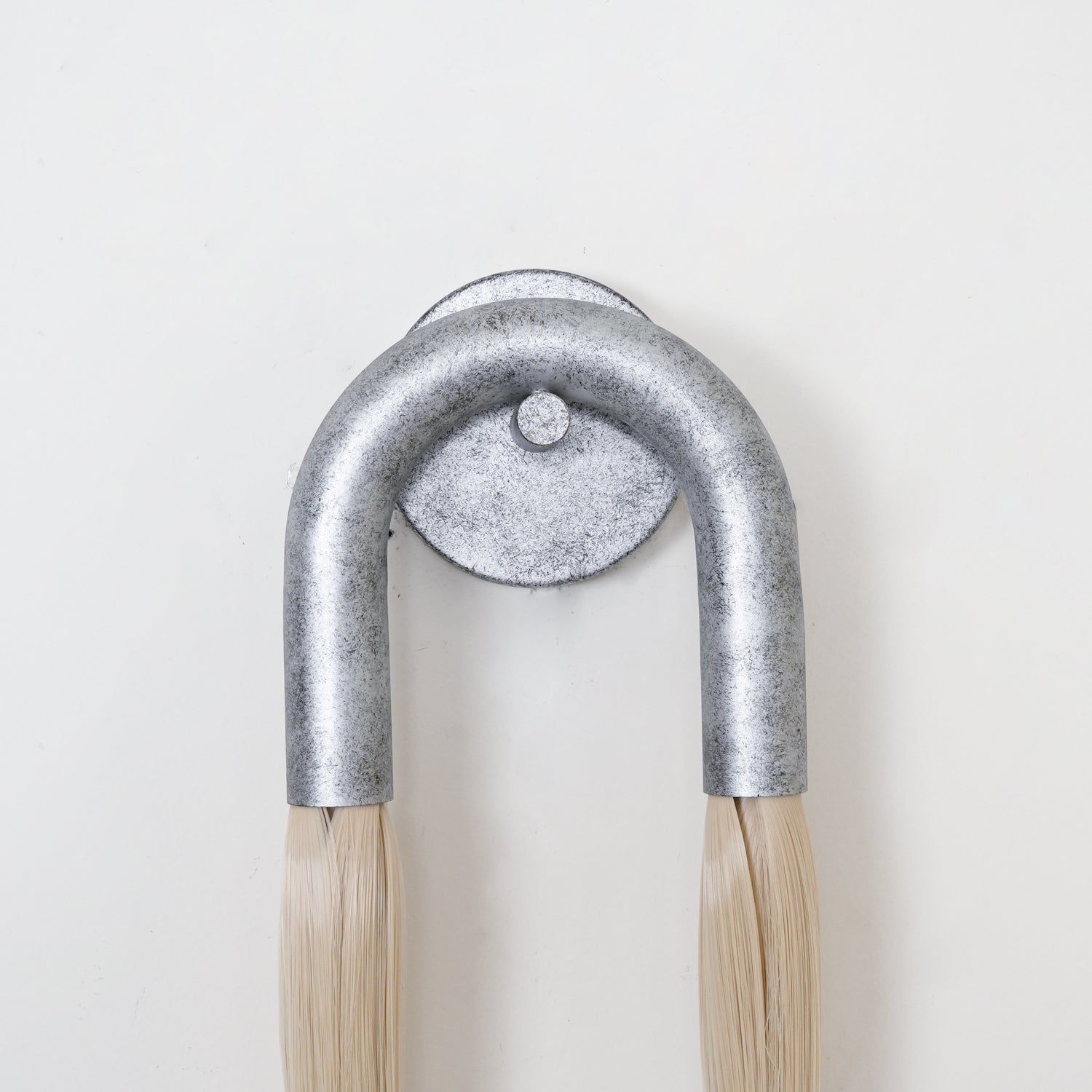 Sophisticated Horsehair Wall Sconce with G9 Base