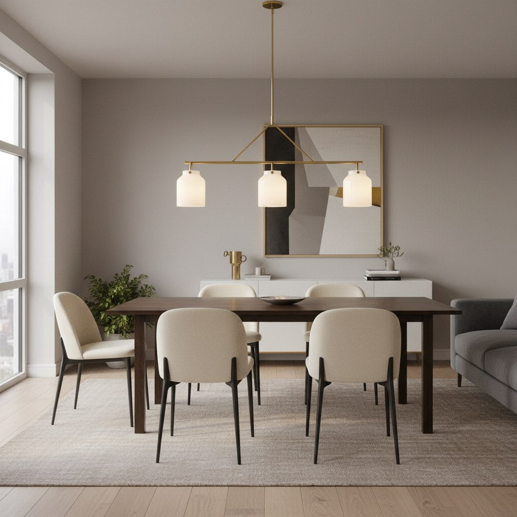 Suspension moderne en métal Hanton – Lampe suspendue pour cuisine
