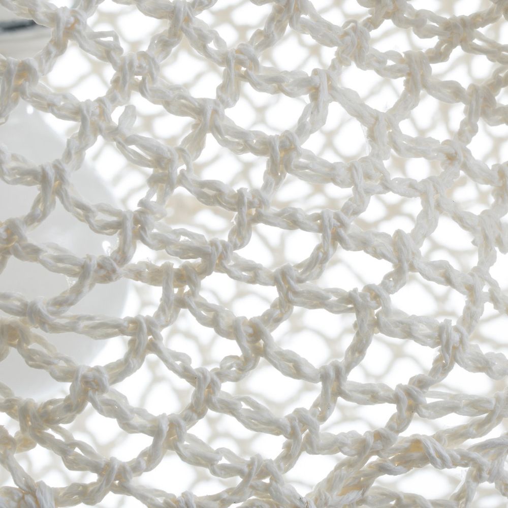 Suspension en tissu - Abat-jour nuage blanc doux