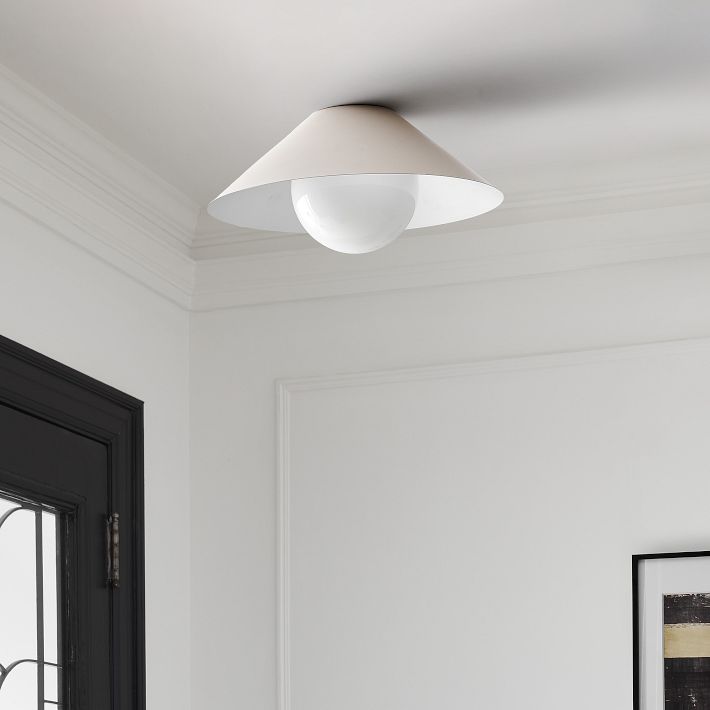 Plafonnier semi-encastré Brivana - Éclairage moderne pour la maison