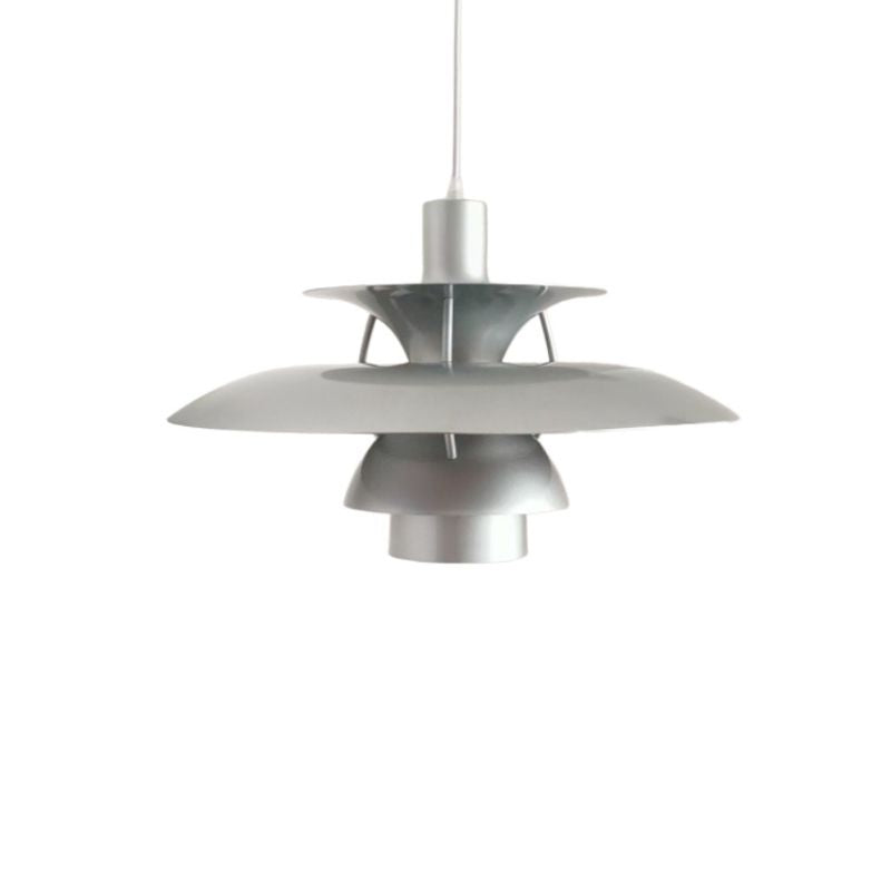 Suspension multicouche danoise - Lampe de salle à manger scandinave en métal