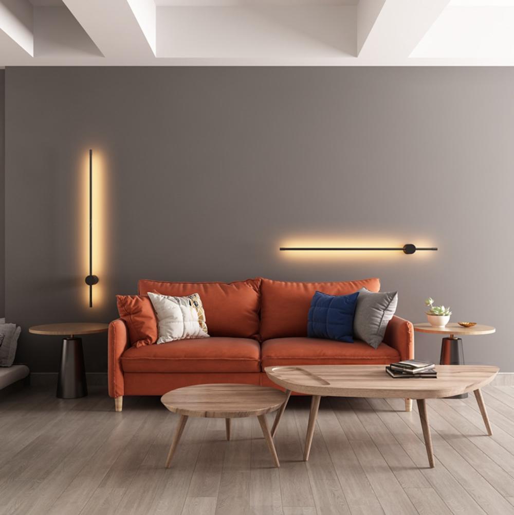 Tube Linear LED Wall Lamp – Minimal Modern Design Wall Light