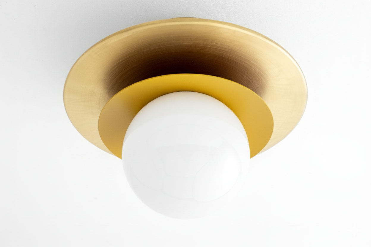 Artivo Layered Modern Brass Ceiling Light - Stylish Home Decor