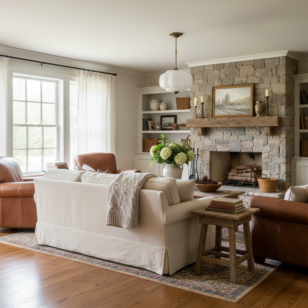 Eloise Vintage Glass Chandelier - Milk Glass Home Accent