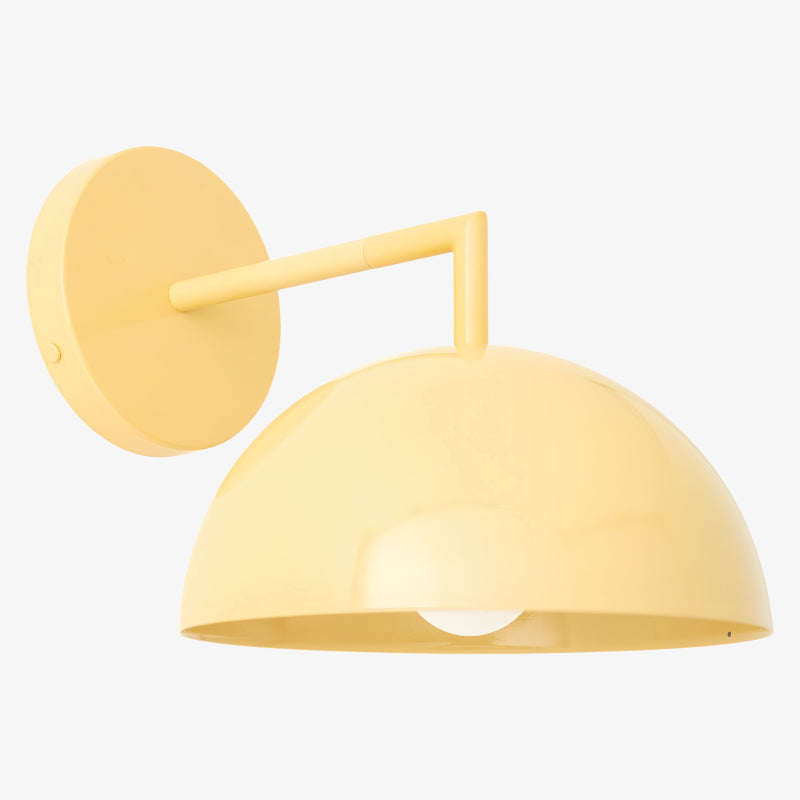 Metio Dome Minimalist Dome Sconce - Stylish Colorful Wall Light