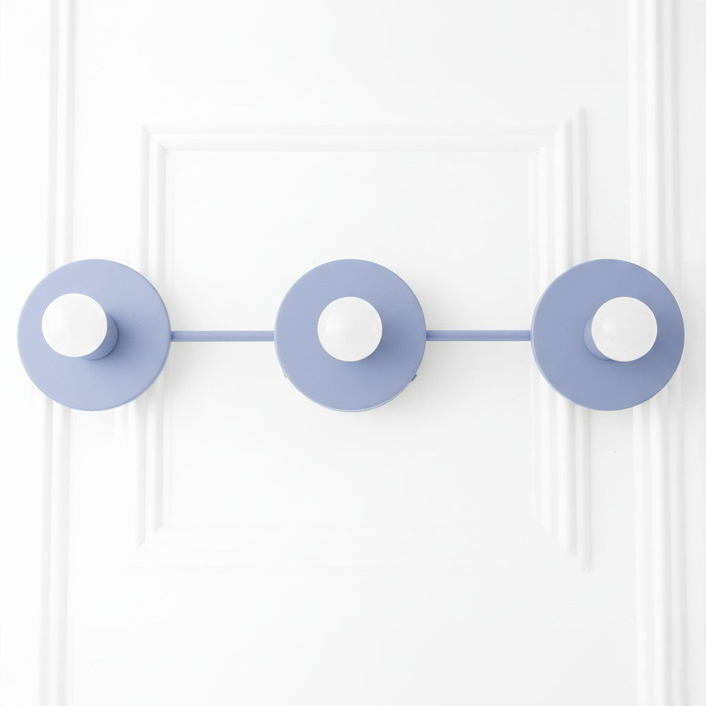 Radiro Globe Modern Colorful Vanity Light - Minimalist Bathroom Fixture in Multiple Finishes