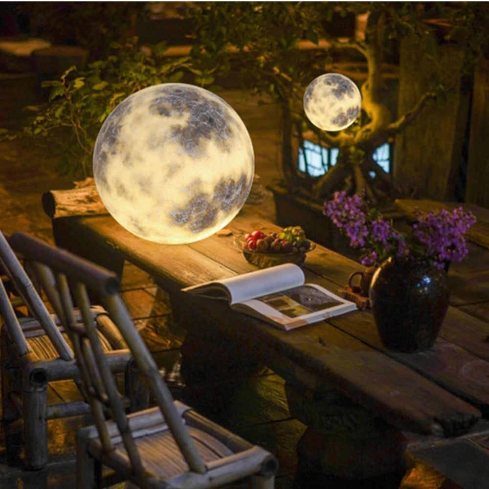 Waterproof Garden Post Light - Decorative Round Outdoor Lamp