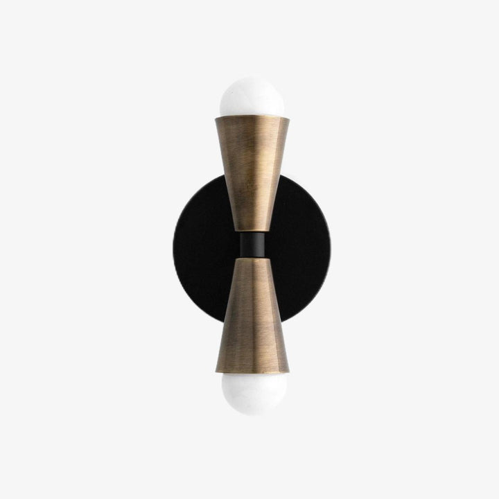 Pyralis Cone Linear Statement Wall Sconce - Modern Two Light Fixture