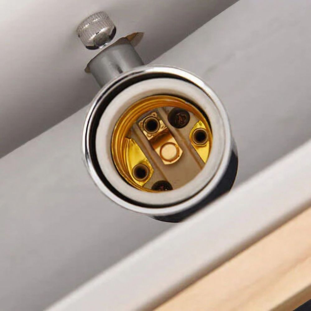 Scandinavian Wood Wall Sconce - White Wide Flare Shade for Bedroom