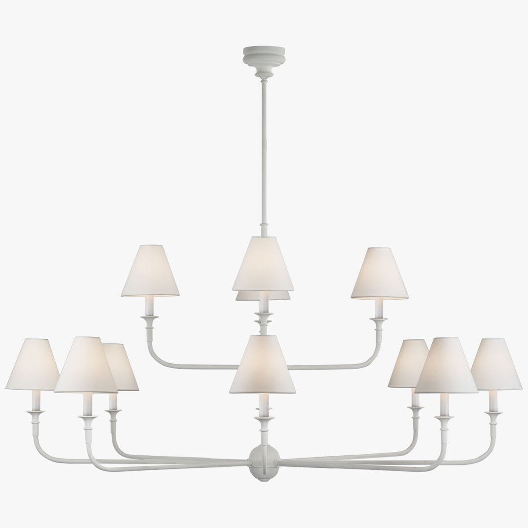 Piaf Grande Modern Industrial Metal Chandelier