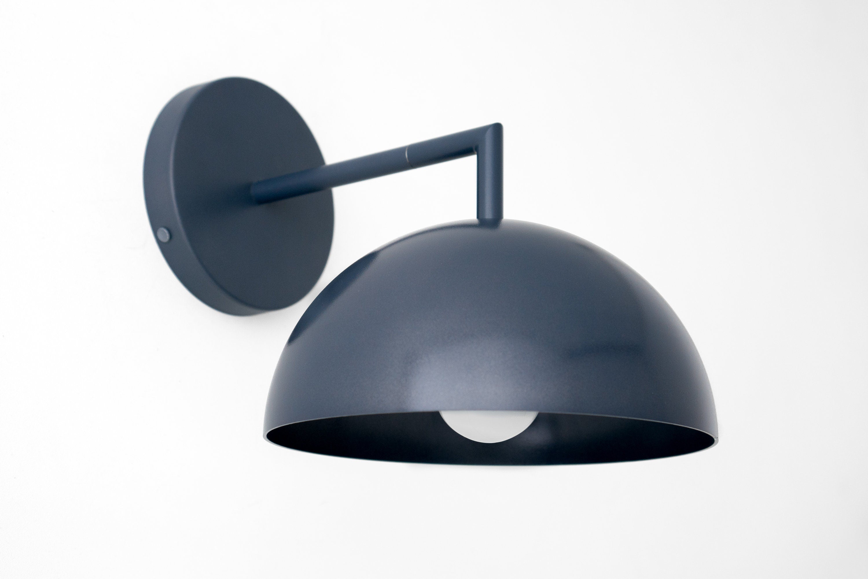 Metio Dome Minimalist Dome Sconce - Stylish Colorful Wall Light