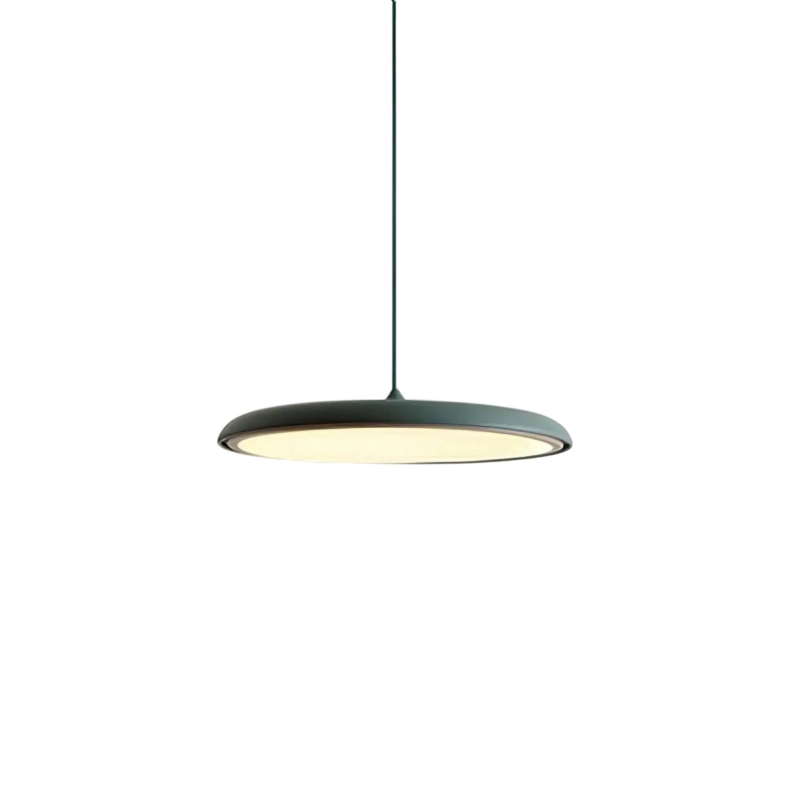 Macaron Pendant Light - Contemporary Dark Blue Metal Acrylic Decor
