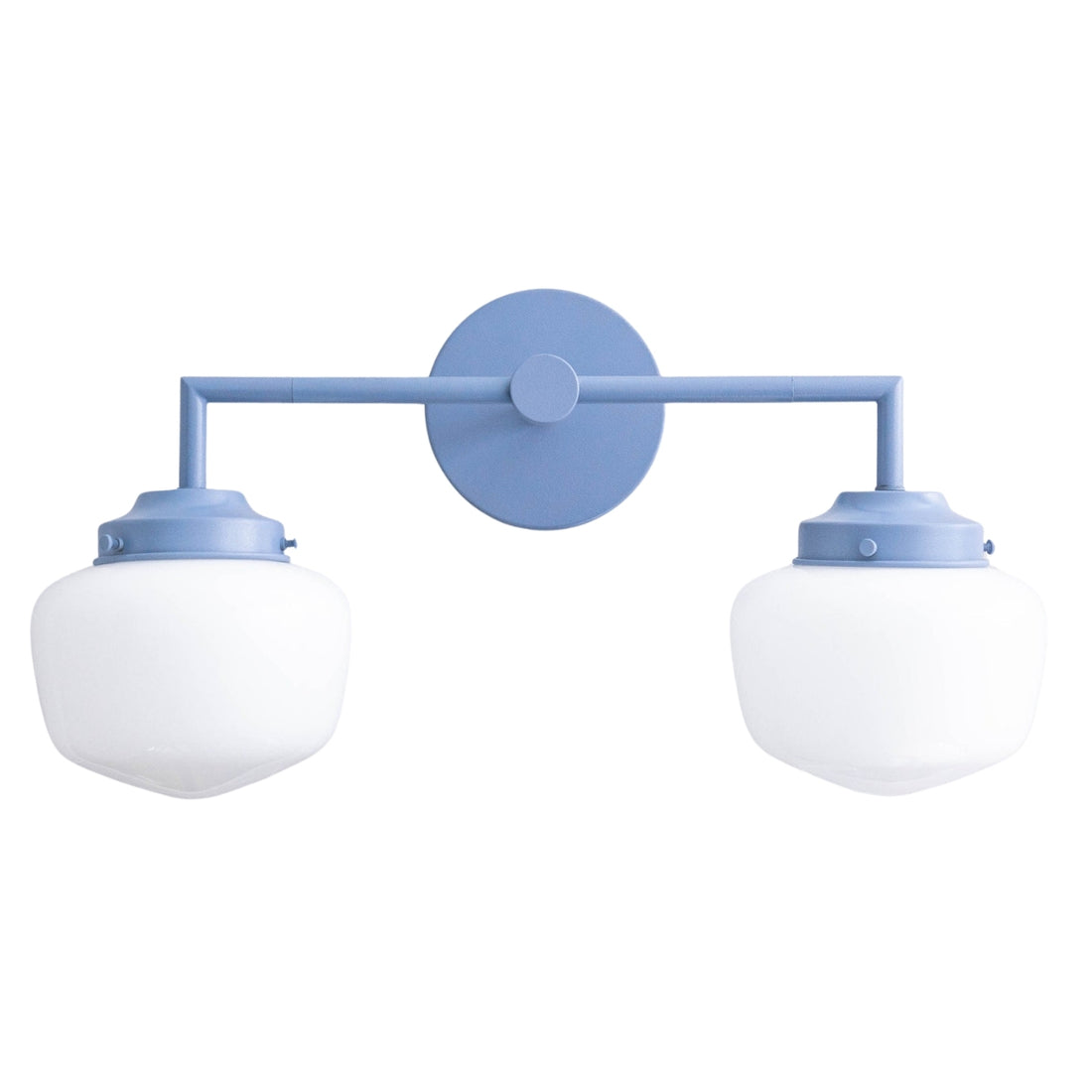 Opalume Glass Vanity Light - Vintage Inspired Bathroom Wall Lighting