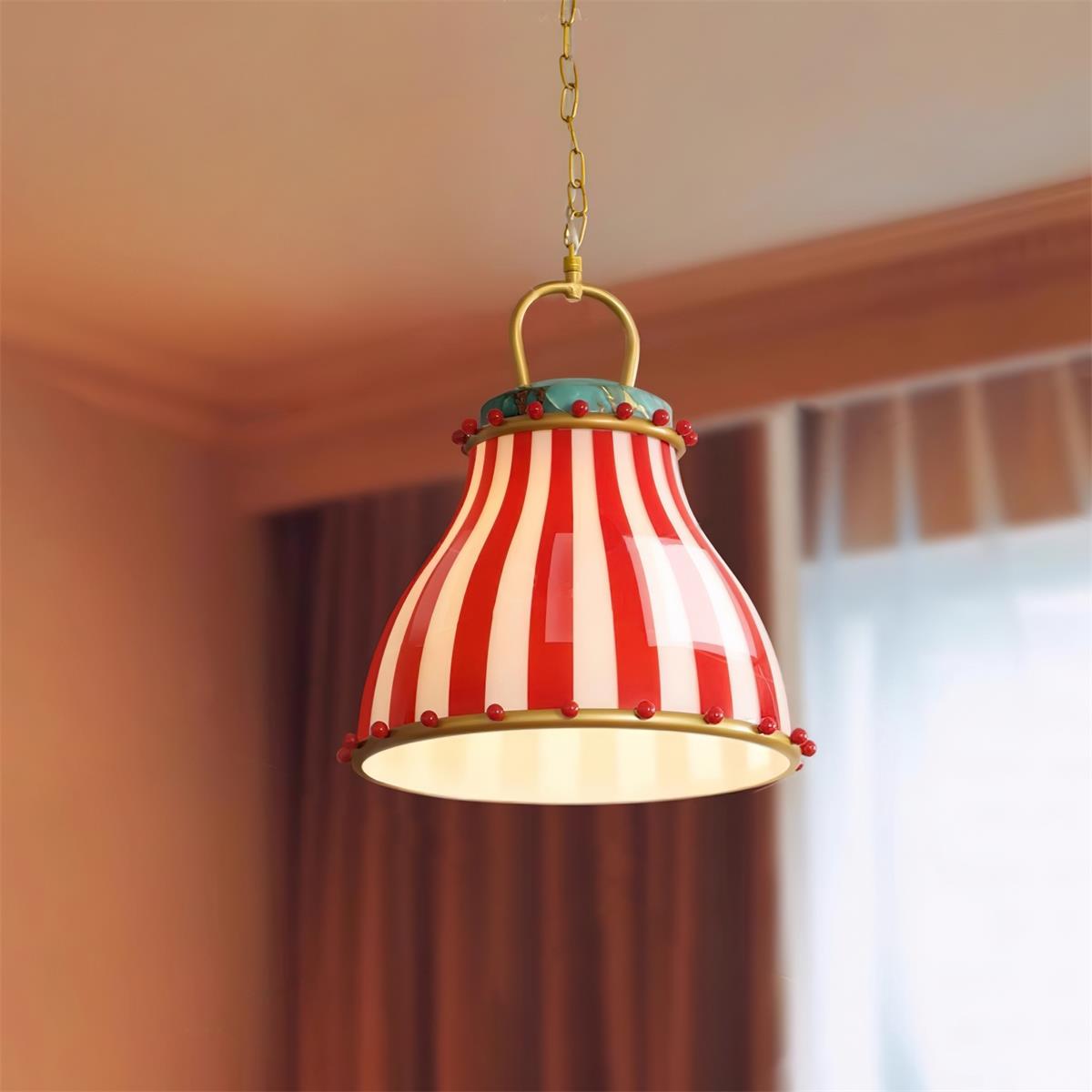 Circus Pendant Light for Children's Room - Macaron Glass Pendant Light
