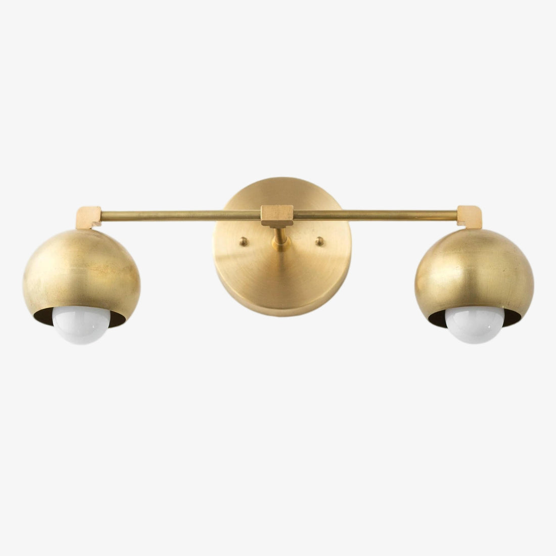 Metio Dome Decorative Vanity Light - Classic Orb Shade Bathroom Wall Lamp