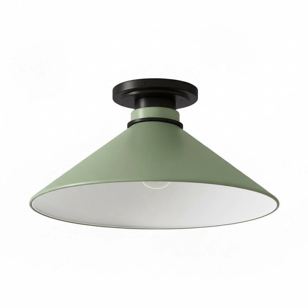Aurenza Timeless Flush Mount Light - Farmhouse Design with Simple Elegant Charm